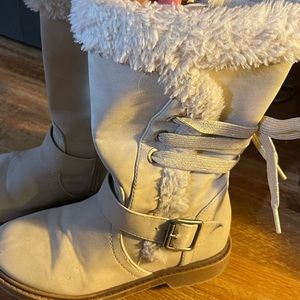 Little girls Paris Blue boots